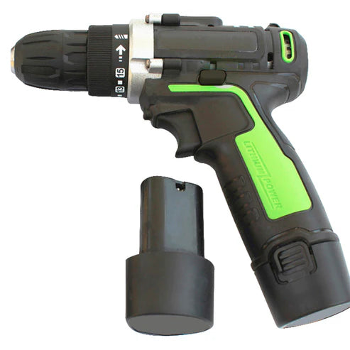 Taladro Inalámbrico 110V 2 en 1 C/ Destornillador + Maletín y Cargador