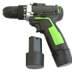 Taladro Inalámbrico 110V 2 en 1 C/ Destornillador + Maletín y Cargador